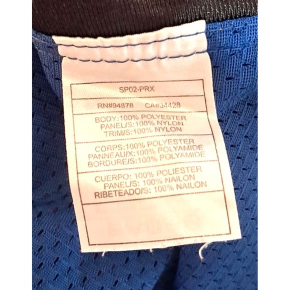 Vintage Jersey Michael Jordan #23 Nike Team NBA Basketball Wizards Blue Mens Siz - Picture 10 of 11